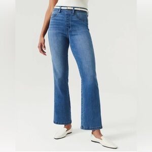 SPANX High-Waisted Kick Flare Jeans - sz L